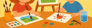 Corso di pittura per alunni 3-4-5 elementare