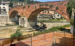 Lavori consolidamento Ponte Mediceo