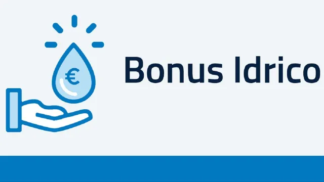 Bonus Idrico 2024