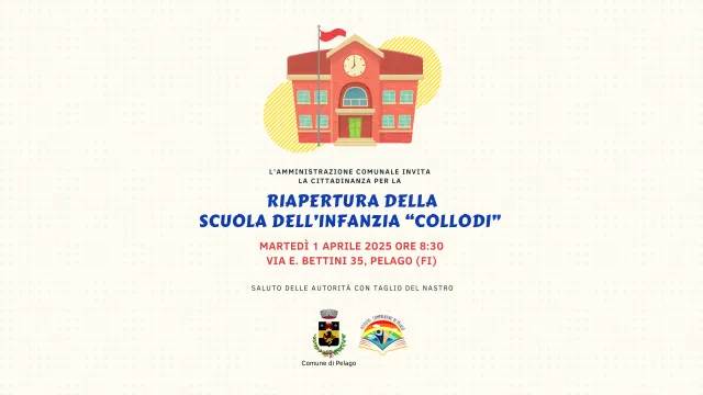 Riapertura Scuola Infanzia Collodi (Presentazione)
