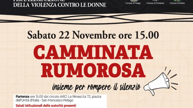 Camminata rumorosa 22 novembre