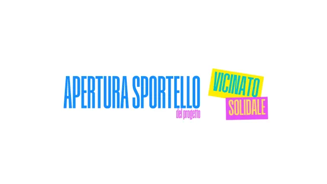 Apertura Sportello Vicinato Solidale Copertina