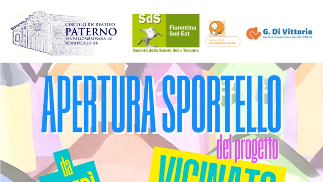 Apertura Sportello Vicinato Solidale Paterno