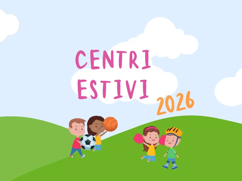 banner centri estivi comunali 2026